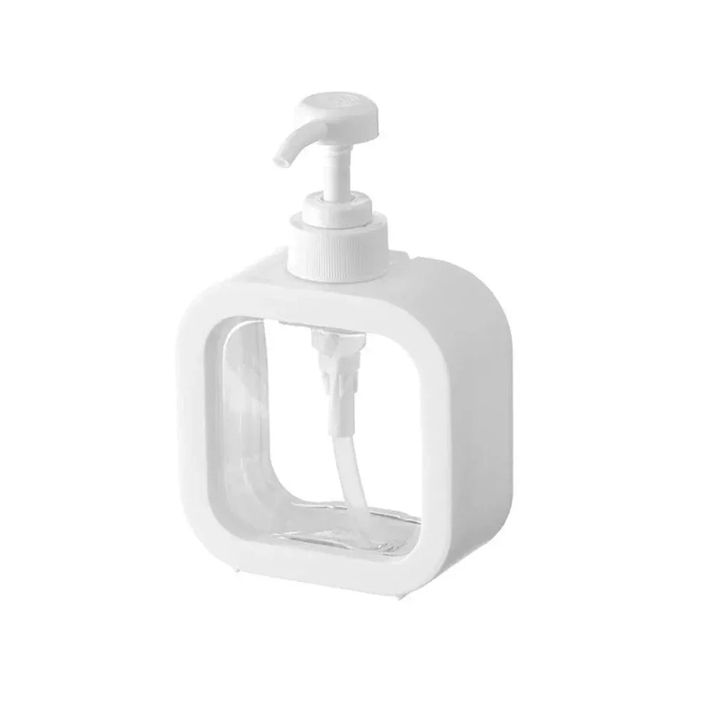 Large Capacity Transparent Soap Dispenser Bottle 300ML 500ML For Liquid Soap Shower Gel Laundry Detergent Storage