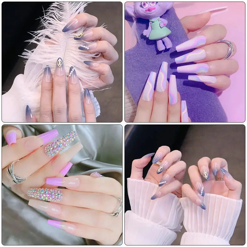 Simples Market LNWPYH gel nail polish set: 26-color UV/LED soak-off gel varnishes with base and top coats.