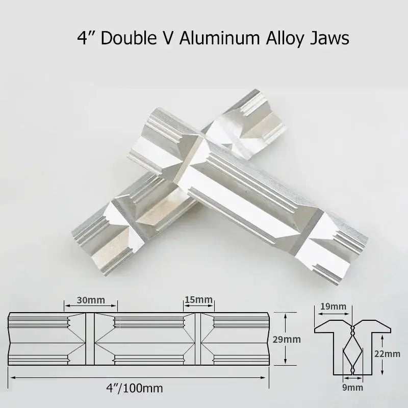 Vise Magnetic Protective Cover For 2.5 To 8 Inch Jaws Aluminium Alloy Rubber Surface Bench Vise Protector Accessories