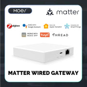 MOES Matter Gateway For Smart Home Control With Zigbee Thread Tuya Support Siri HomeKit SmartThings Google Assistant