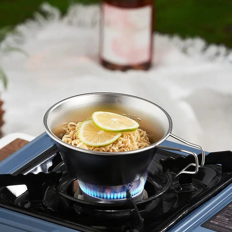300ml Sierra Cup Outdoor Stainless Steel Coffee Cup Tea Cup For Camping Hiking Picnic Barbecue Portable Tableware