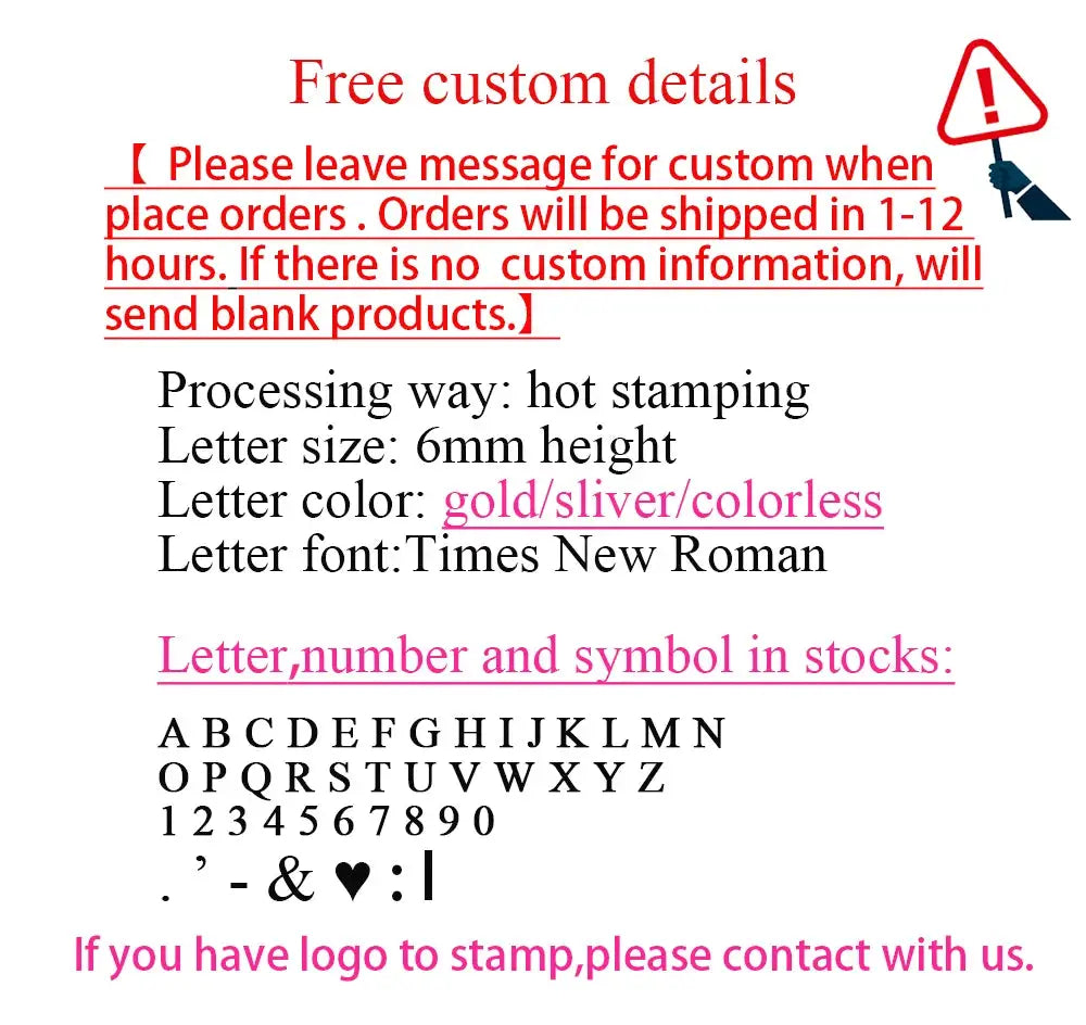 Custom Name Travel Passport Cover Set by Simples Market with hot-stamped gold/sliver/colorless letters