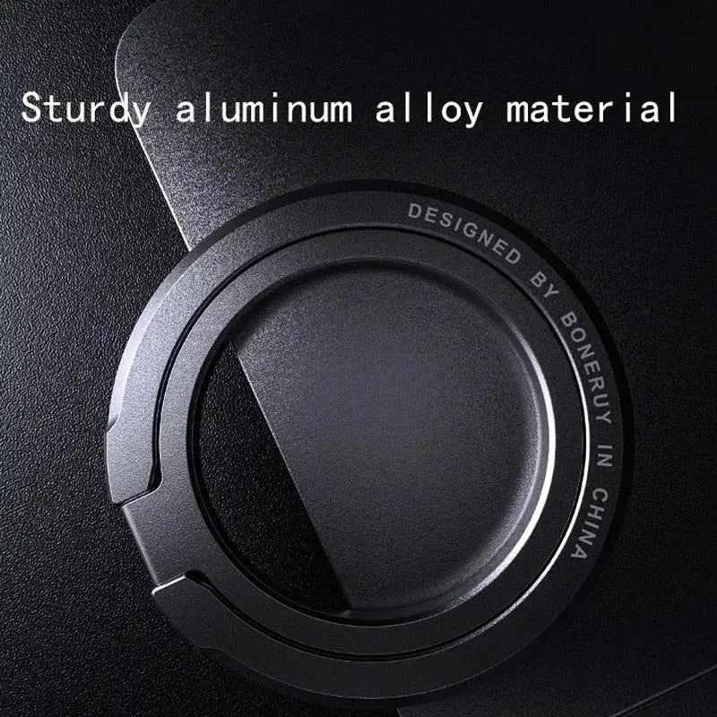 MagSafeGrip Magnetic Phone Ring Holder for iPhone Adjustable Aluminum Ring Bracket for MagSafe Accessories