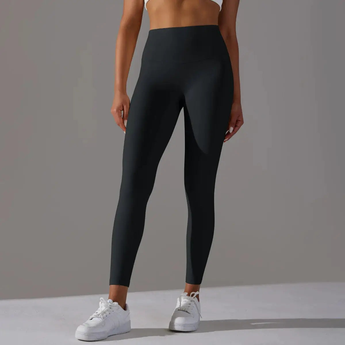High-waist Naked Feeling leggings for women, black gym tights by Simples Market