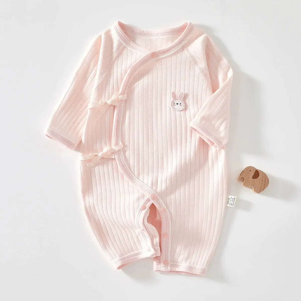 Somenie 100 Percent Cotton Infant Jumpsuit Long Sleeve Romper For Newborn Boys And Girls All Season Wear