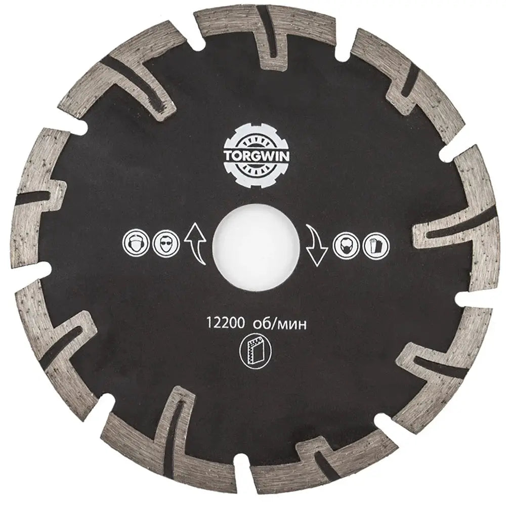 Diamond Saw Blade Dry Cut 125mm to 230mm Turbo Segments Protective Teeth for Concrete Stone Granite Wood