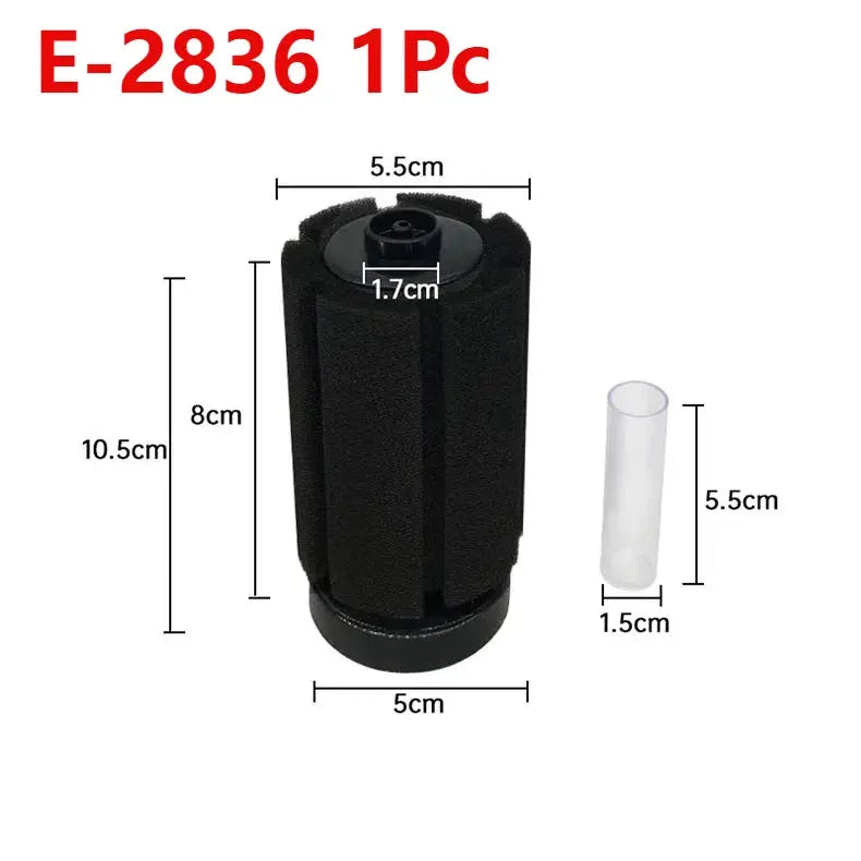 Biochemical Sponge Aquarium Filter For Fish Tank Bio Filter With Air Pump Skimmer For Clear Water