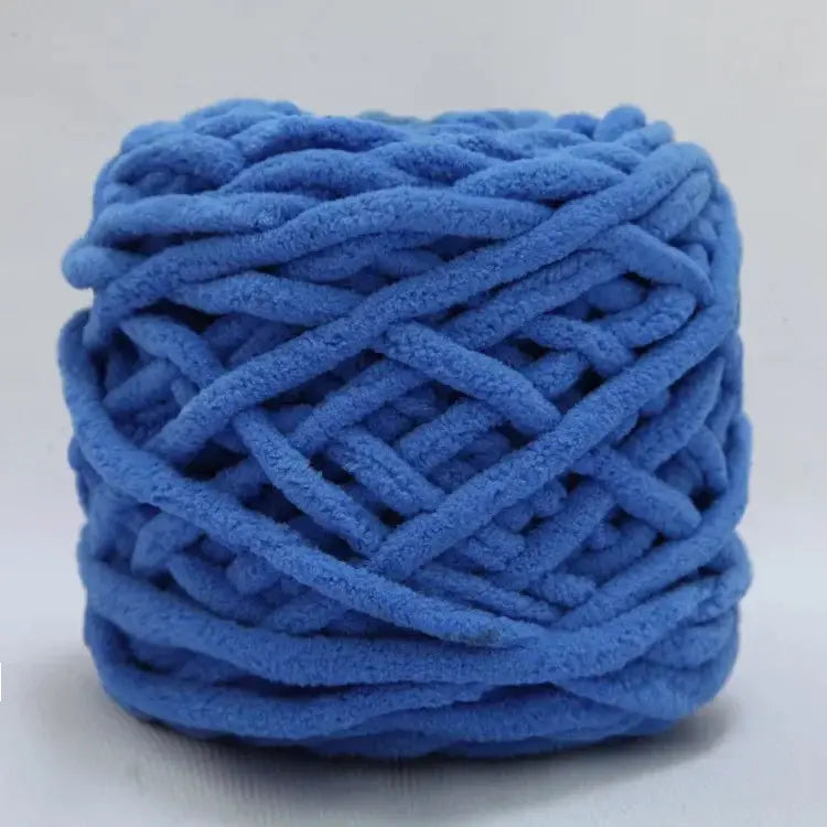 100g Chenille Knitting Yarn Ice Strip Line Cotton For Hand Knitting Scarf Thick Wool Wholesale