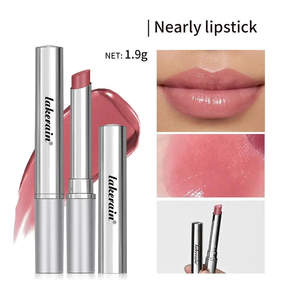LuxeLips Long Lasting Moisturizing Lipstick Lip Plumper and Exfoliating Lip Care for Hydrated Natural Pigment