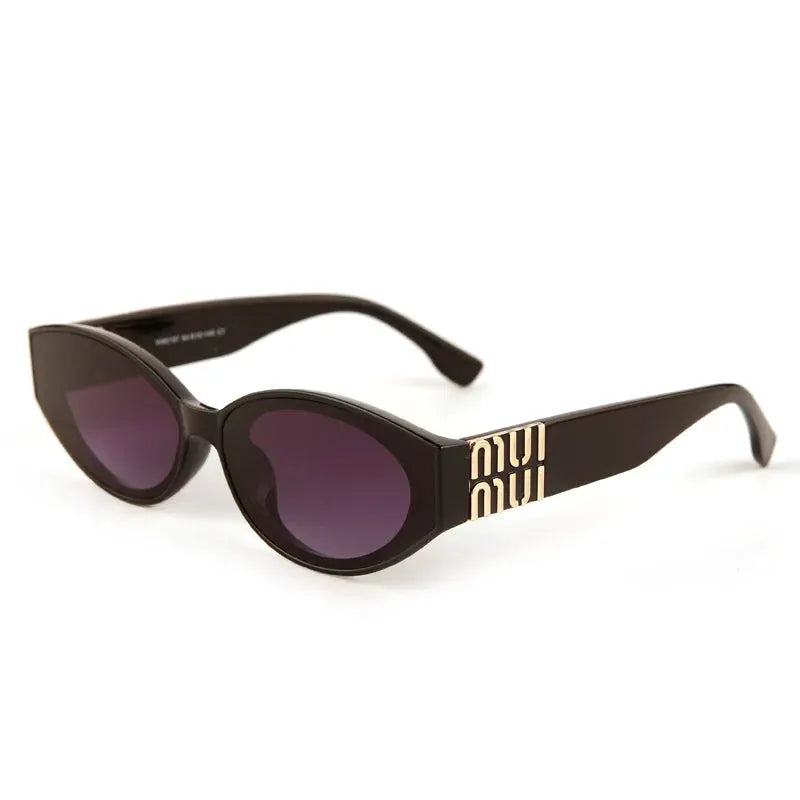 Glamour Oval Designer Sunglasses Unisex Luxury Shades With UV400 Protection And Durable Polycarbonate Frames