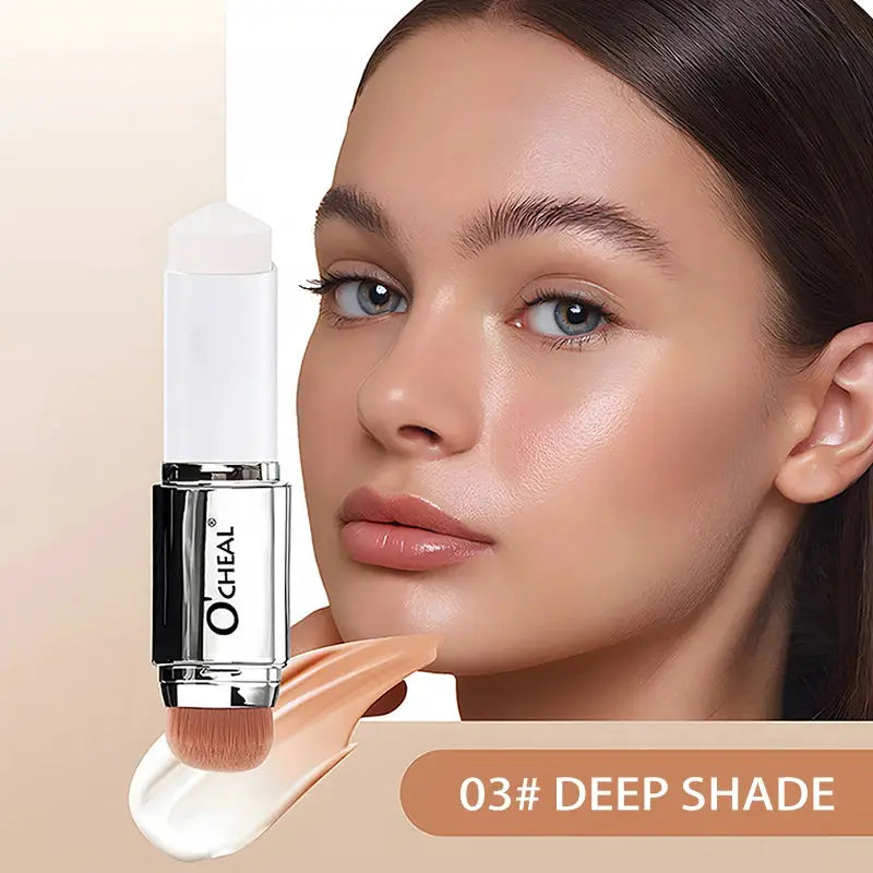 O'CHEAL Temperature Changing Foundation Stick Adaptive Shade Natural Matte Coverage and Pore Minimizing