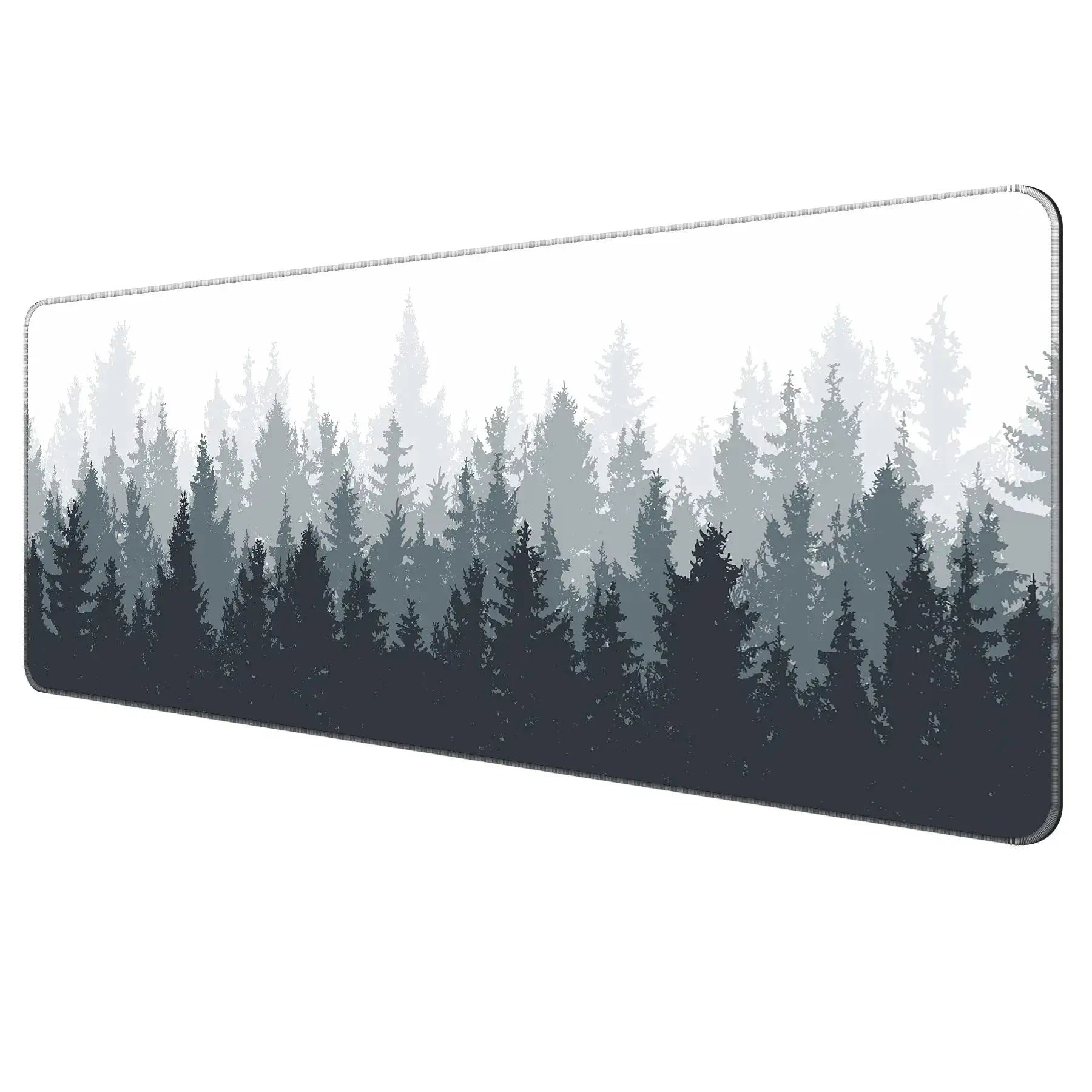 BLIKSEM Large Extended Gaming Desk Mouse Pad With Stitched Edges And Non Slip Rubber Base