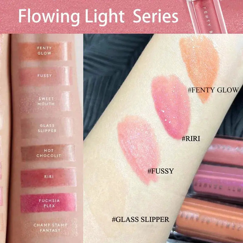 Fenty Beauty Lip Glaze Moisturizing Shine With Glitter Plumper For Beginners Everywhere