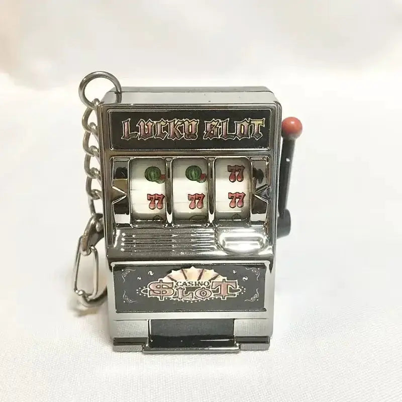 Personalized Slot Machine Keychain Toy Car Pendant Gift Fashion Trend Accessory For Everyday Carry