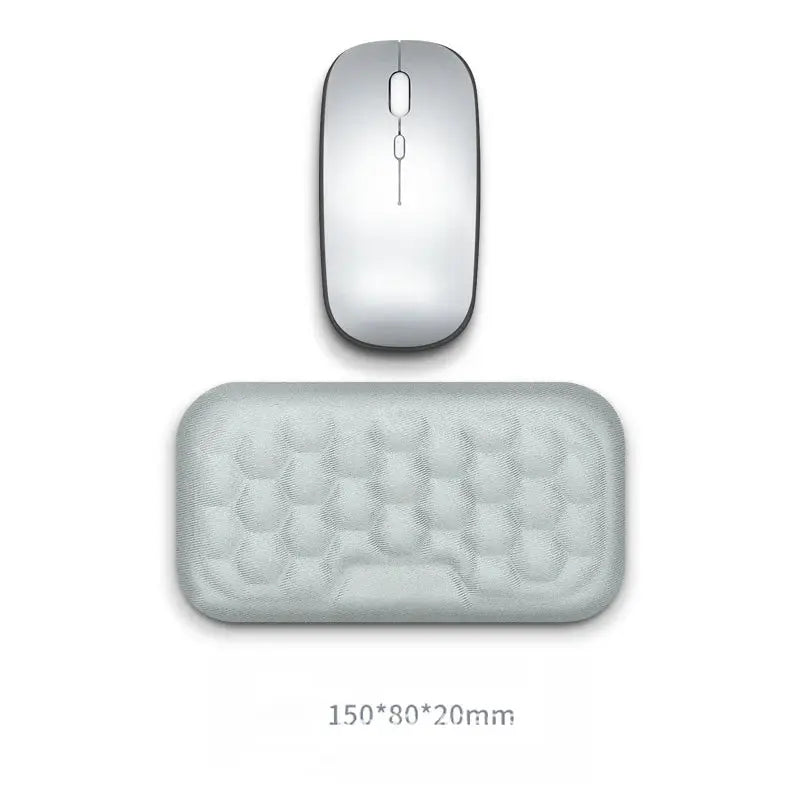 ComfyWrist Two In One Memory Foam Keyboard And Mouse Wrist Rest For Ergonomic Support And Better Posture