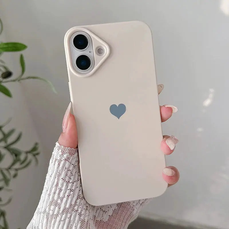Love Candy Color Silicone Soft Case Ultra Thin Matte TPU Back Cover For iPhone 16 15 14 Plus 13 12 Mini 11 Pro Max