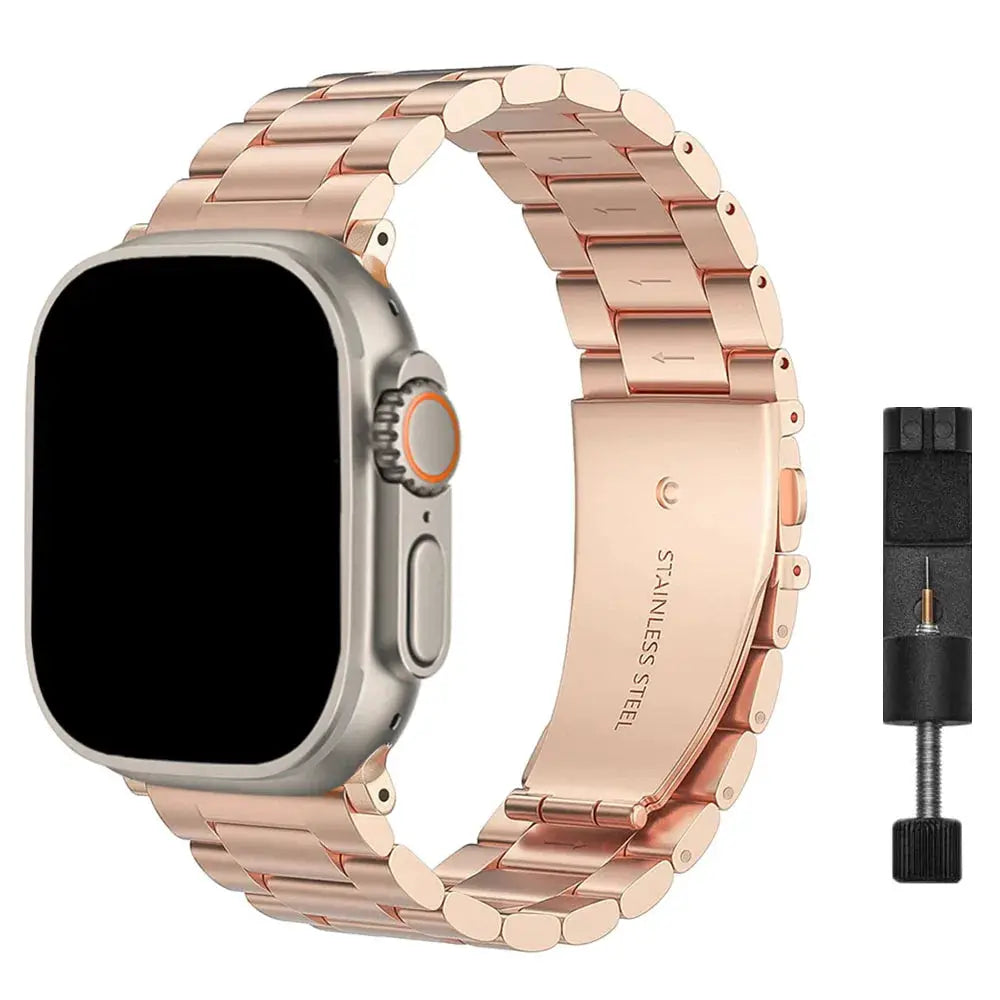 Stainless Steel Strap For Apple Watch Ultra Band 49mm 44mm 40mm 42mm 38mm 41mm Watchband Bracelet iWatch series 3 SE 6 7 8 45mm