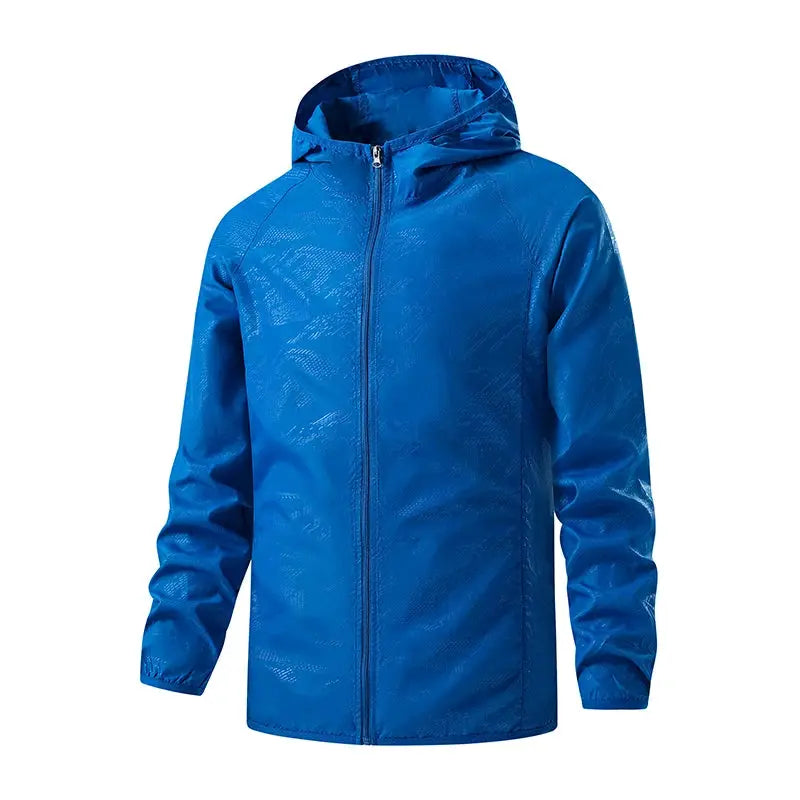 LNGXO Waterproof Hiking Jacket For Men And Women Sun Protection Windbreaker Camping Climbing Rain Coat Unisex Portable
