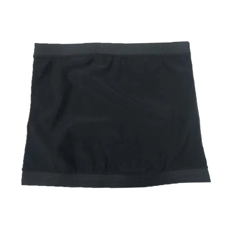 Waist trainer belt for men, black slimming body shaper