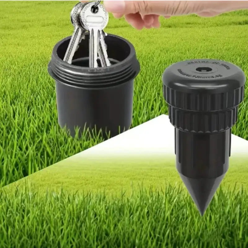 Garden Key Hider Realistic Underground Watering Can Key Safe No Battery Needed Durable Plastic For Outdoor Security