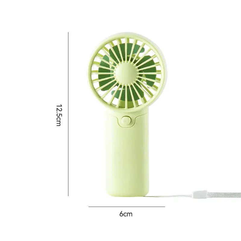 Meet Sun Portable Pocket Handheld Fan Lightweight AA Battery Mini Cooler For Personal Cooling