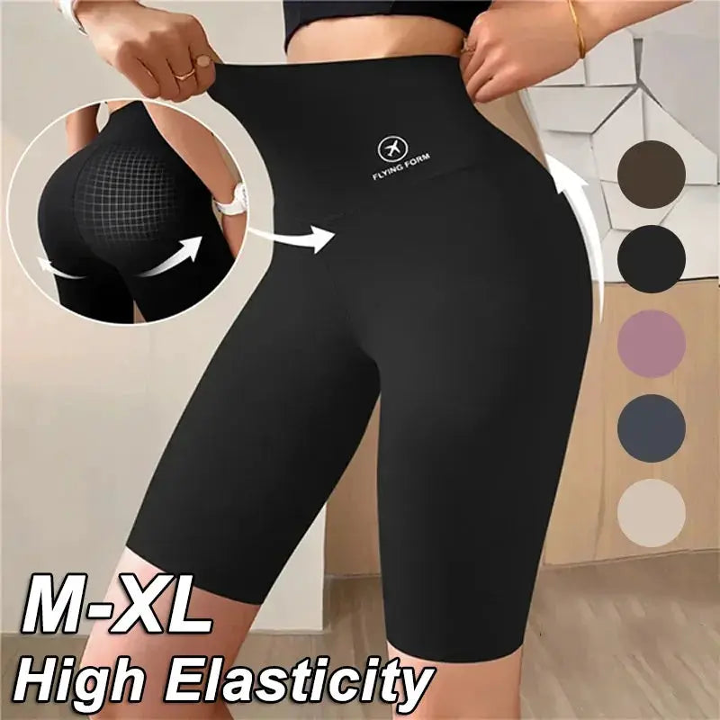 Women Sports Shorts High Waist Push Up Gym Shorts For Cycling Jogging Fitness Yoga Clothing