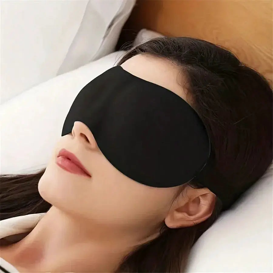 ZenSleep Smooth Natural Sleep Mask With Fully Adjustable Shoulder Strap For Travel Comfort