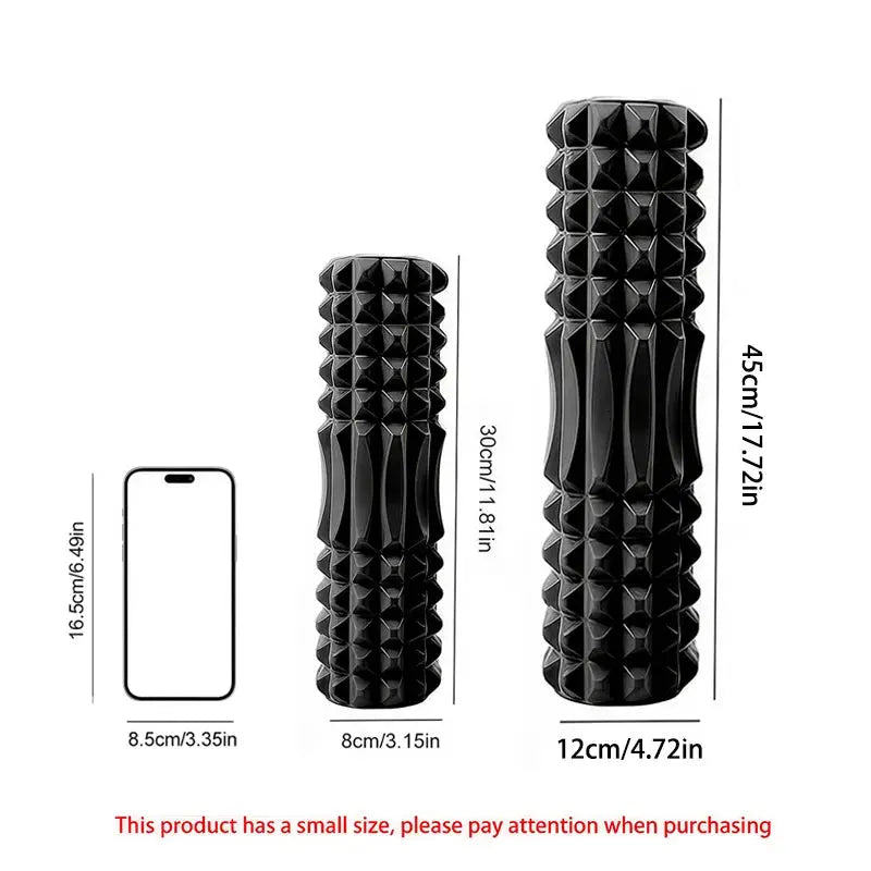Two Sizes 45cm And 30cm Foam Massage Roller Hollow Column For Muscle Massage Physiotherapy And Sports Rehabilitation
