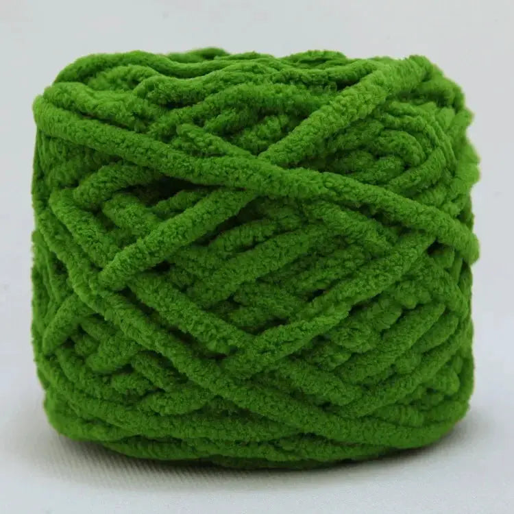100g Chenille Knitting Yarn Ice Strip Line Cotton For Hand Knitting Scarf Thick Wool Wholesale