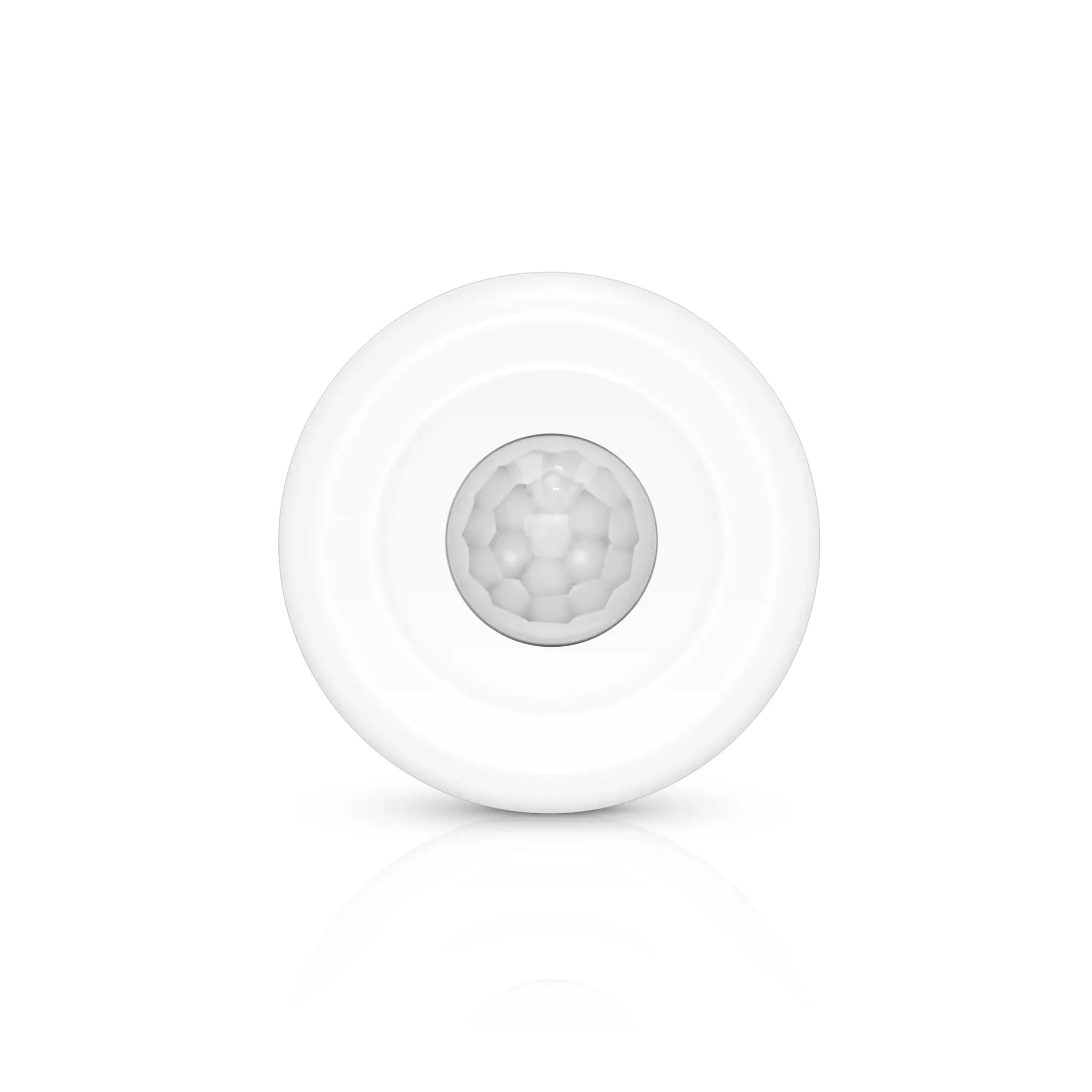 PIR motion sensor by Simples Market, Tuya WiFi, white round security detector