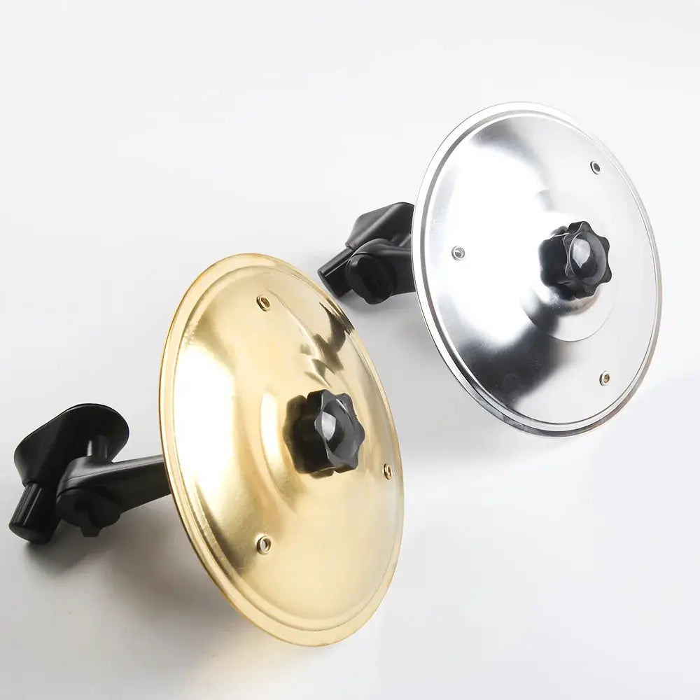 Car Vent Drum Cymbals Mini Crash Cymbals Car Interior Accessory Alloy Construction For Dashboard Or Air Vent