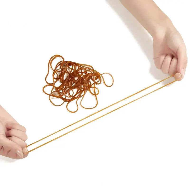Rubber bands from Simples Market, large yellow 102×1.4 mm, 50/100 pcs