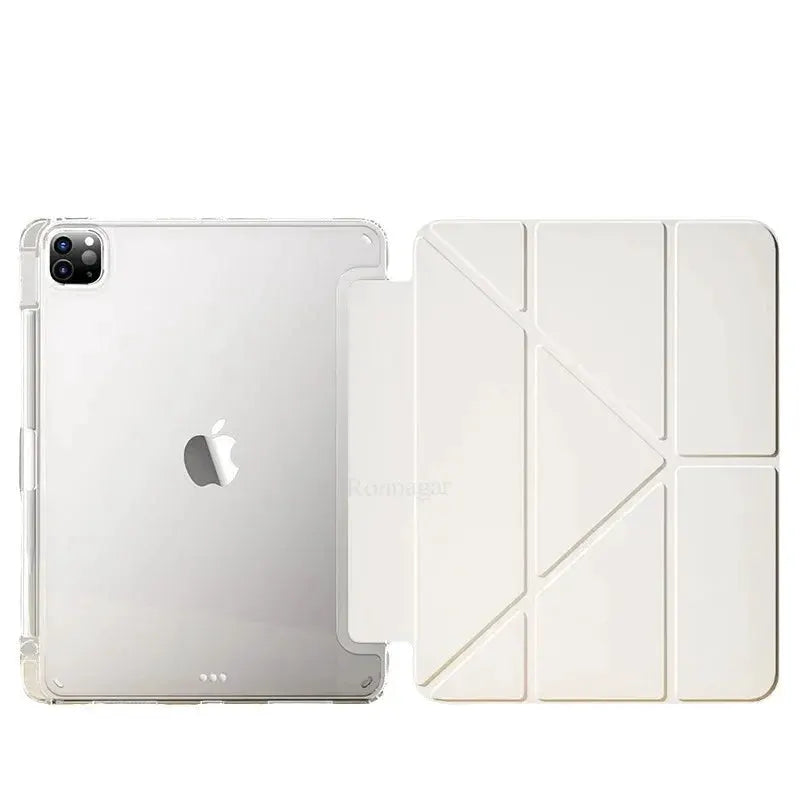 Y Fold Magnetic Case For iPad Universal Fit For A19 2026 A16 2025 Air 5 4 Air 11 13 Pro 12.9 11 10.9 10.5 10.2 9.7 Inch