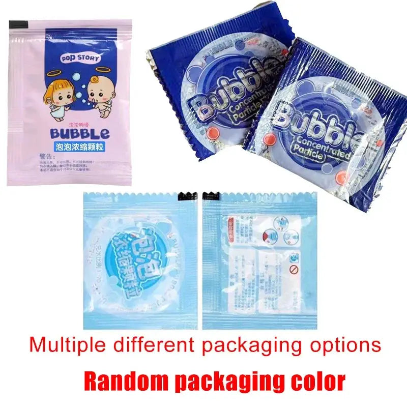 Colorful Bubble Concentrated Granules For Bubble Machines And Bubble Guns 750ml Supplement Liquid