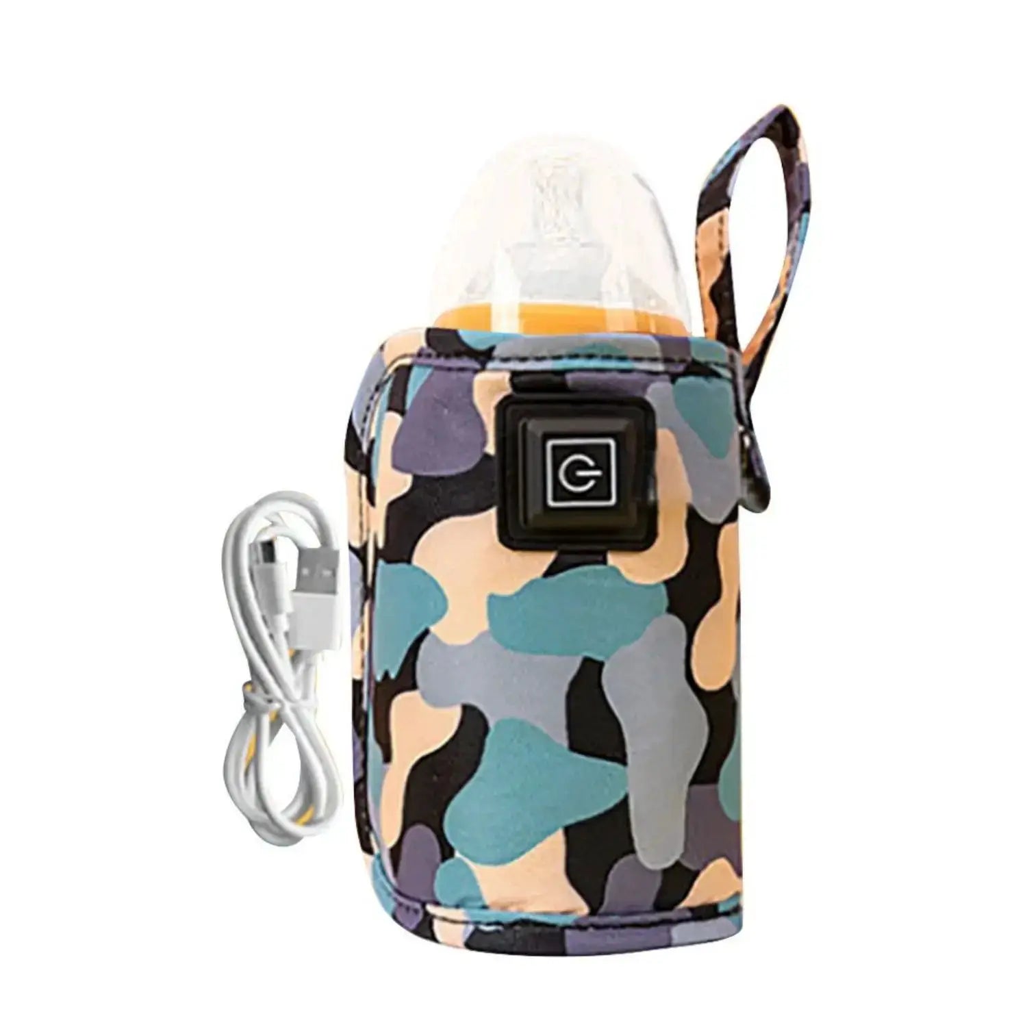 USB Milk Bottle Warmer For Travel Insulated Bag Stroller Kit Baby Nursing Heater Safe Outdoor Winter