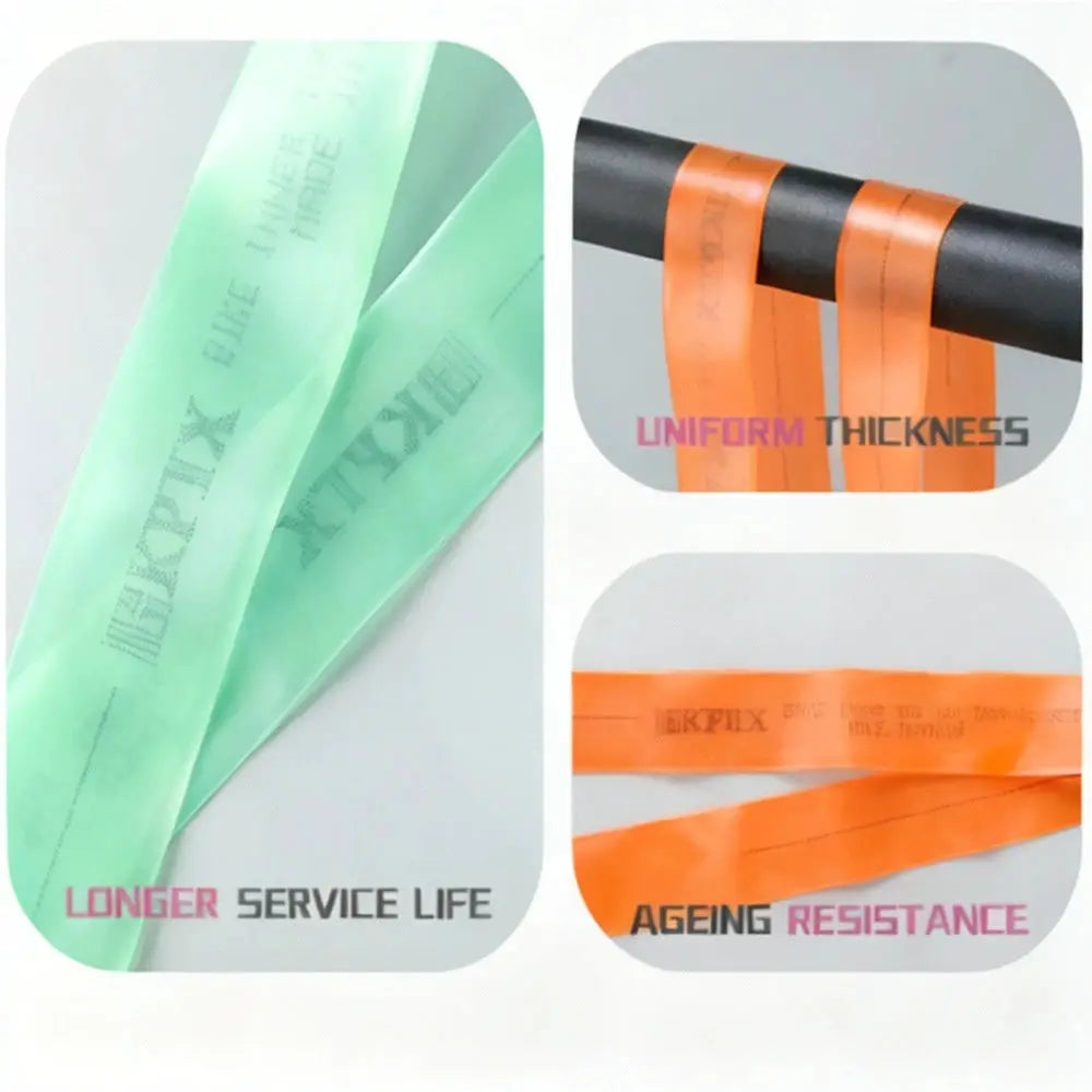 BKPTX Green Orange TPU Inner Tube 700X18-32 Road Bike Presta Valve 65mm Length 28g