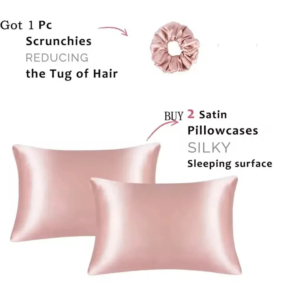 Kuup 1 Piece Silky Satin Pillowcase For Hair And Skin Beauty Premium Home Decor Today
