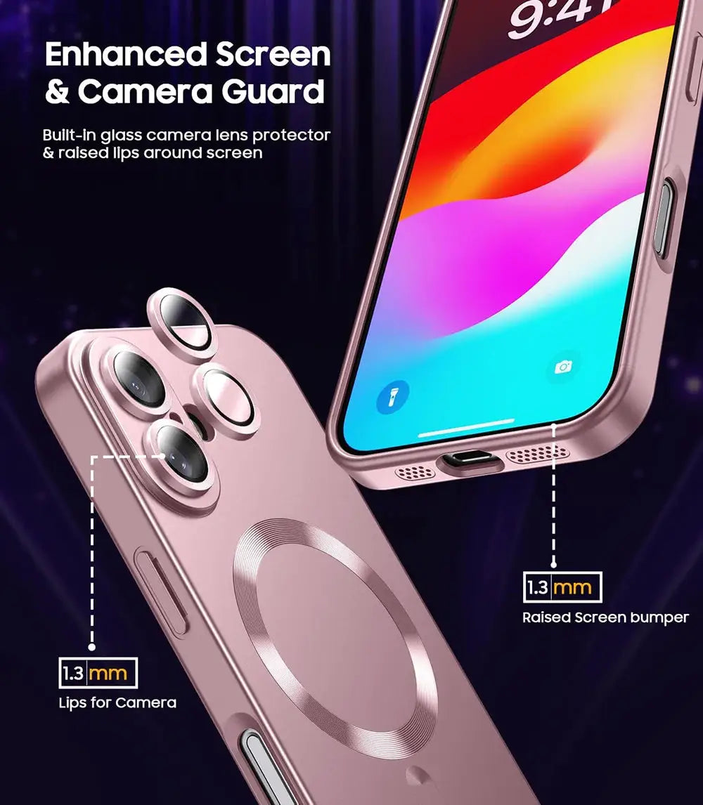 NovaShield MagSafe Silicone Phone Case For iPhone 11 Through 16 Pro Max Plus Magnetic Wireless Charging Protection