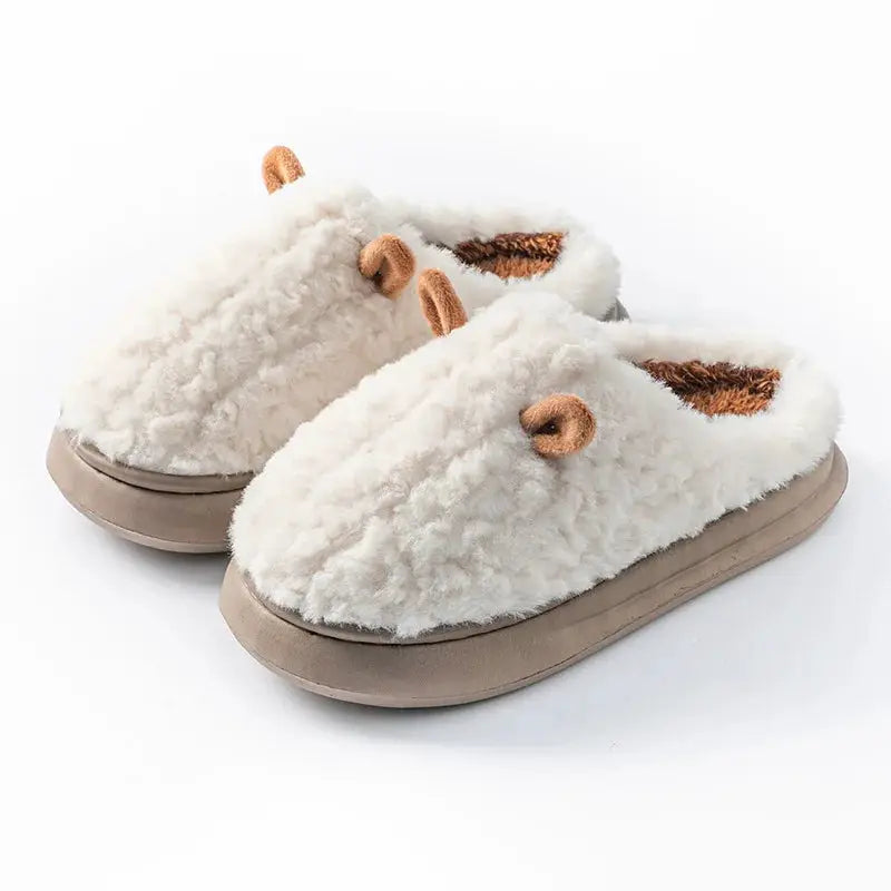 CozySteps Womens Winter Slippers Plush Fleece Lined Non Slip Sole Indoor Outdoor Warmth