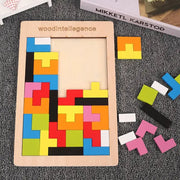 Wooden Puzzle For Kids 1 Set Early Education Logic Square Toy For Children Learning And Critical Thinking