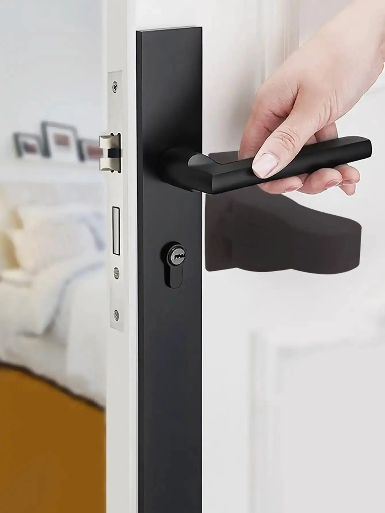Multi Function Door Handle Lock Child Safety Lock For Cabinets And Drawers Babyproof Home