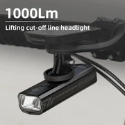 CYCLAMI 1000 Lumen Rechargeable Waterproof Front Bike Light Aluminum Ultralight Headlight