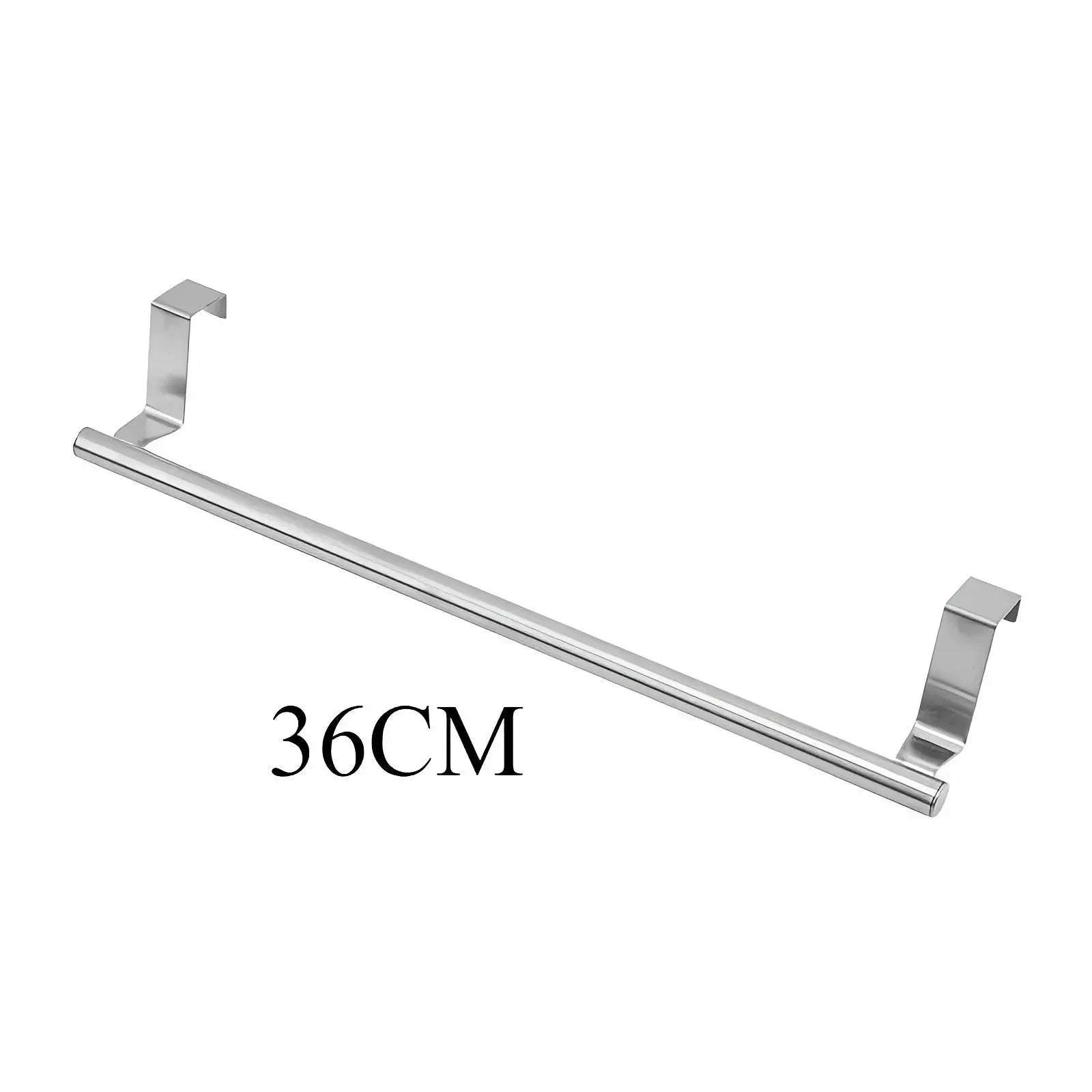 Over Cabinet Towel Rack Stainless Steel Wire Door Hanging Organizer