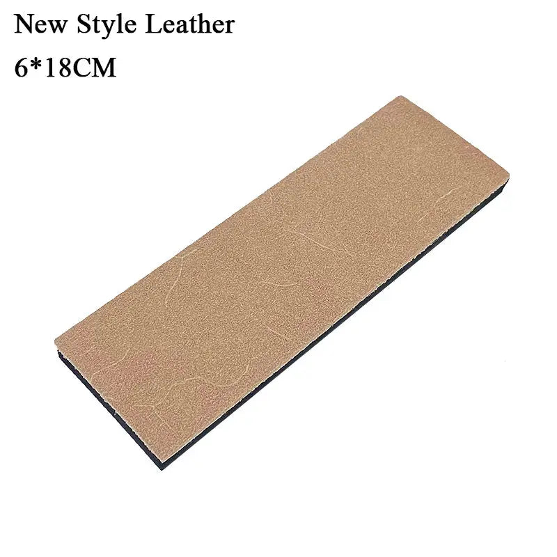 Thickened Non Slip Base Diamond Stone Kitchen Knife Sharpening System 15 Degree Sharpener Whetstone Leather Polishing