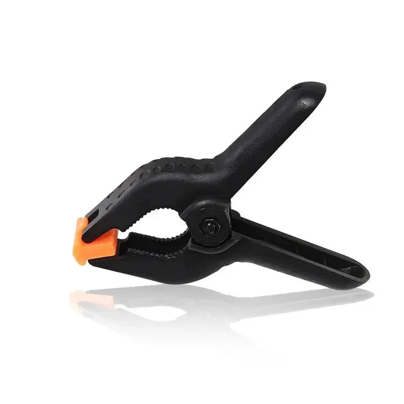 Six Pack 3 Inch Heavy Duty Plastic Spring Clamps for Background Muslin Canvas Paper Chromakey Photo Studio and Carpentry