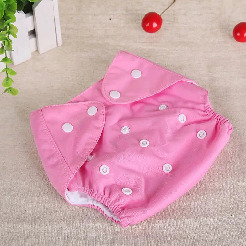 Baby Training Pants With Button Diaper Underwear For Potty Training Washable Breathable Cotton Learning Trousers