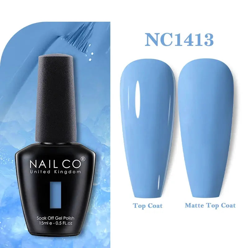 NAILCO 283 Colors Gel Nail Polish Kit Ultra Long Lasting UV Gel Varnish With 30 Day Shine