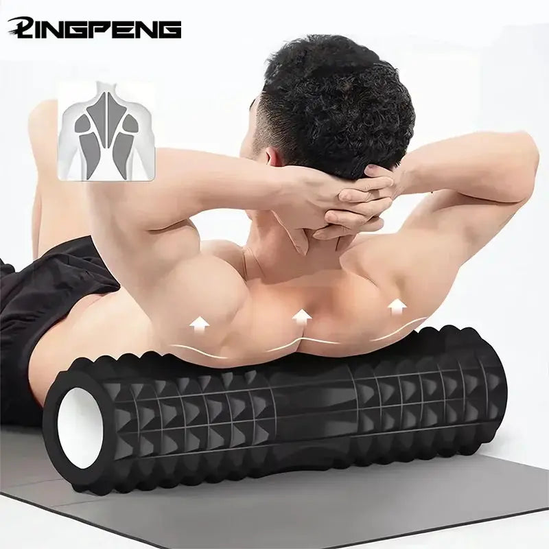 Two Sizes 45cm And 30cm Foam Massage Roller Hollow Column For Muscle Massage Physiotherapy And Sports Rehabilitation