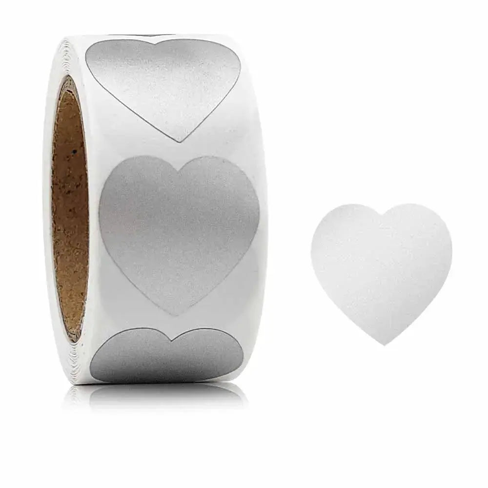 Waterproof Scratch Stickers 2.5 cm 1 Inch 300 Pieces Roll For Promotions Lottery Games Hidden Information Fun Learning