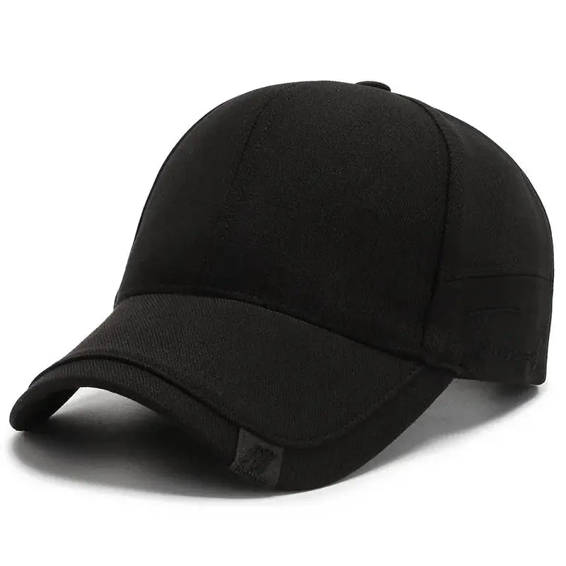 Dry Quickly Sun Cap Unisex Outdoor Casual Baseball Hat Big Size 60 To 65cm Adjustable Peaked Visor Cap